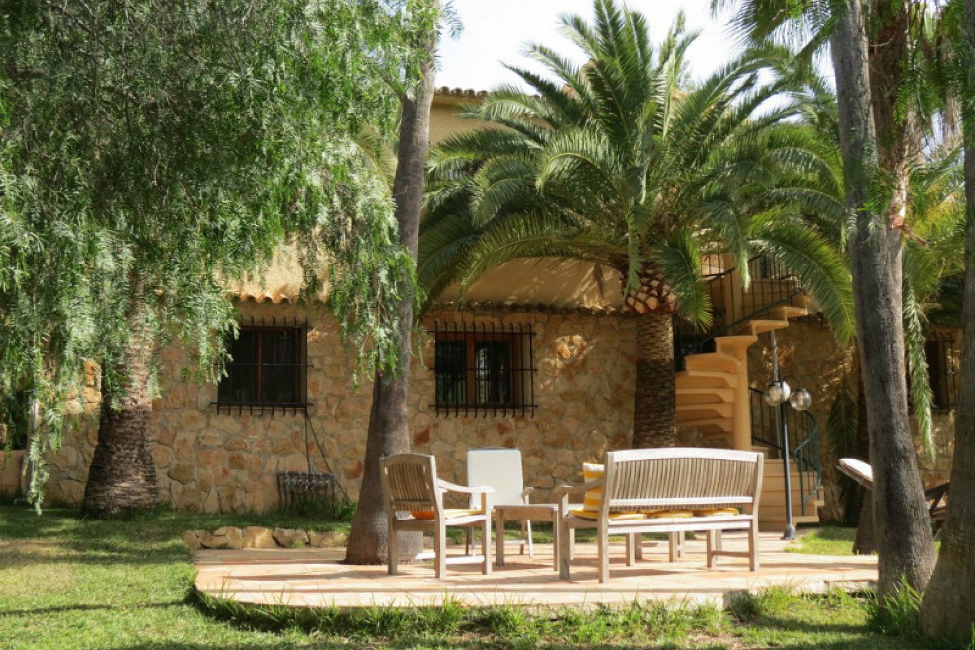 Finca-Villa mit Meerblick zum Verkauf in Benissa
