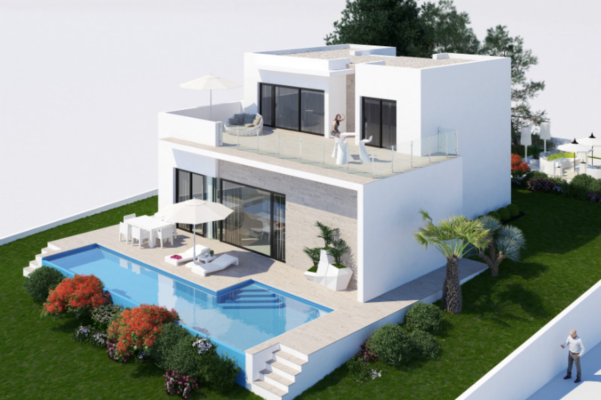New build villas for sale in Benissa, Fanadix