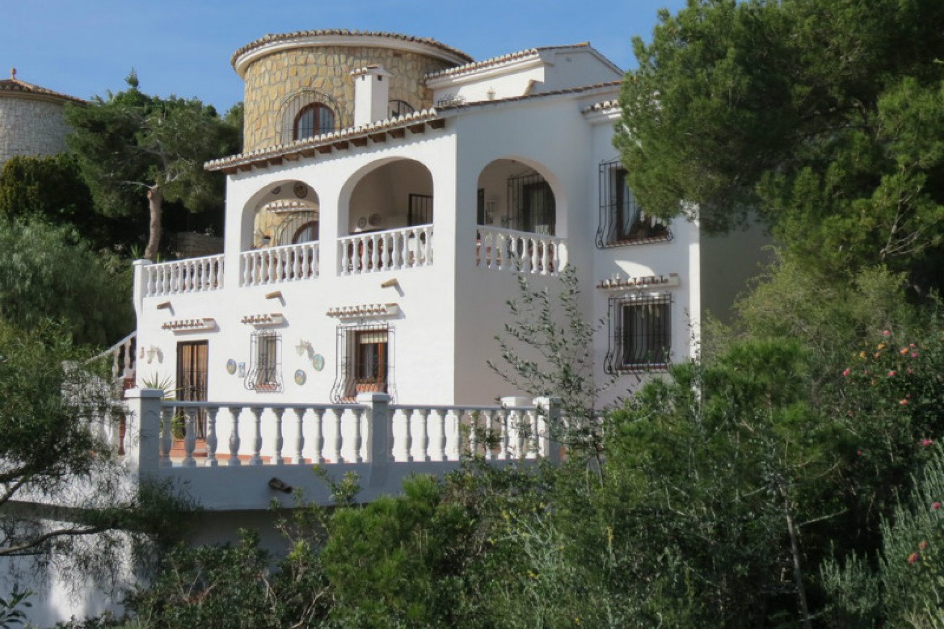 Villa with sea view for sale on the Benissa coast