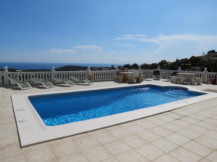 Villa zu verkaufen Cumbre del Sol, Panoramablick aufs Meer